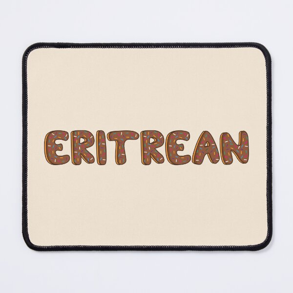 Item preview, Eritrean Word Shaped Like Chocolate Donuts designed and sold by ITCHAWAWAA.