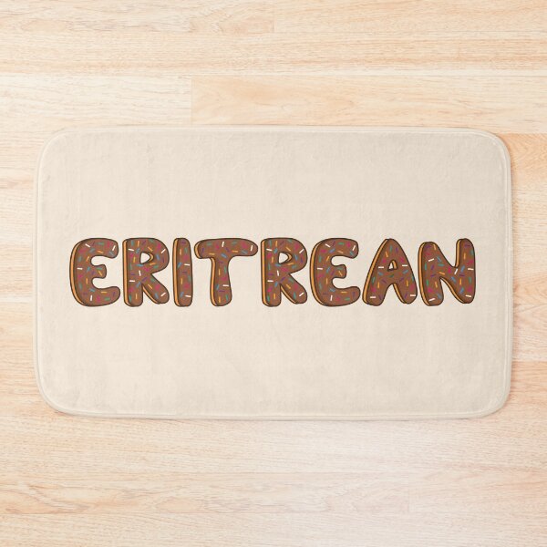 Item preview, Eritrean Word Shaped Like Chocolate Donuts  designed and sold by DonutsWords.