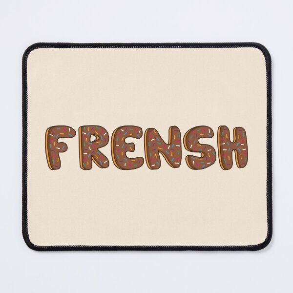 Item preview, Copy of French Word Shaped Like Chocolate Donuts designed and sold by DonutsWords.