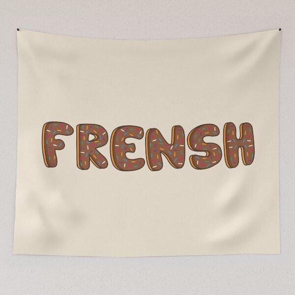 Item preview, Copy of French Word Shaped Like Chocolate Donuts  designed and sold by DonutsWords.