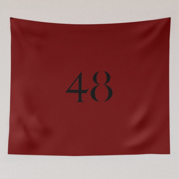 Item preview, 48, forty-eight, black, quake designed and sold by Numbers-Art.