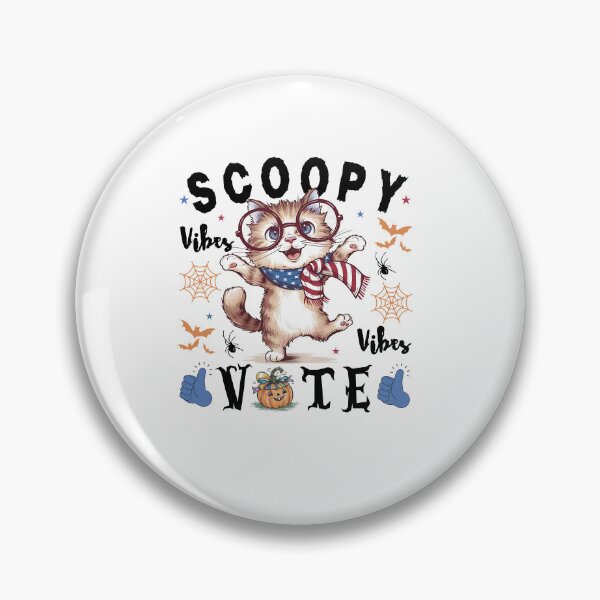 Item preview, Scoopy Vibes Vote for US Election Halloween Funny Light Design designed and sold by Raise2Shine.