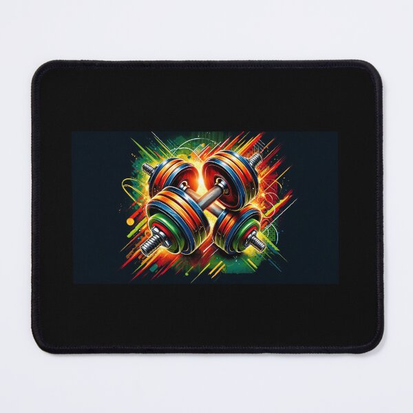 Item preview, dumbbell graffiti designed and sold by Origami-BA.