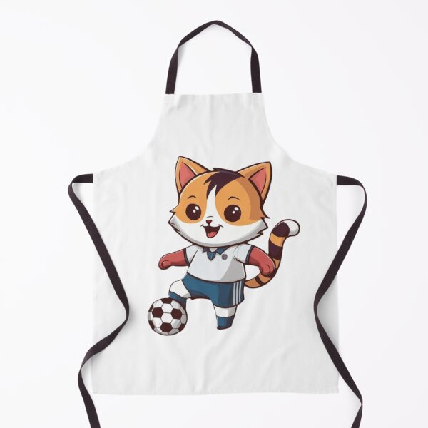 Item preview, footballer cat designed and sold by JonysCreativeDesigns.