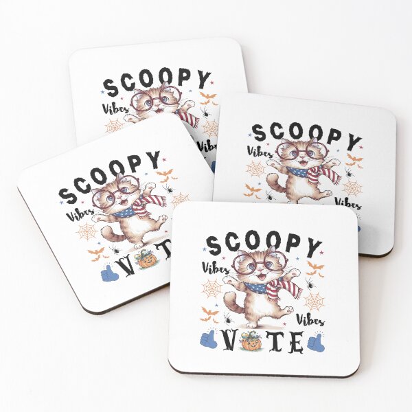Item preview, Scoopy Vibes Vote for US Election Halloween Funny Light Design designed and sold by Raise2Shine.