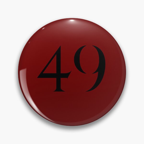 Item preview, 49, forty-nine, black, quake designed and sold by Numbers-Art.