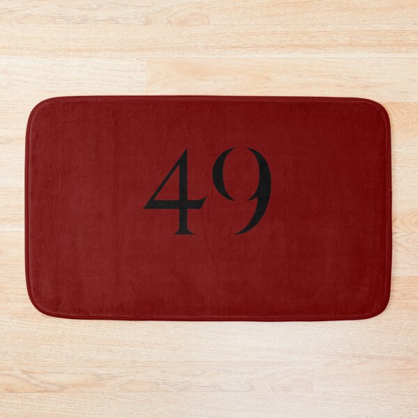 Item preview, 49, forty-nine, black, quake designed and sold by Numbers-Art.