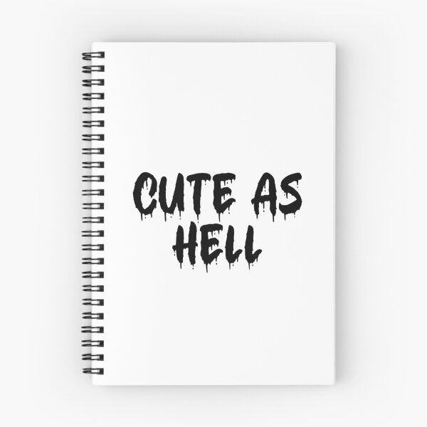 Item preview, BLACK ON WHITE CUTE AS HELL BLOOD DRIP designed and sold by RomeArtCo.