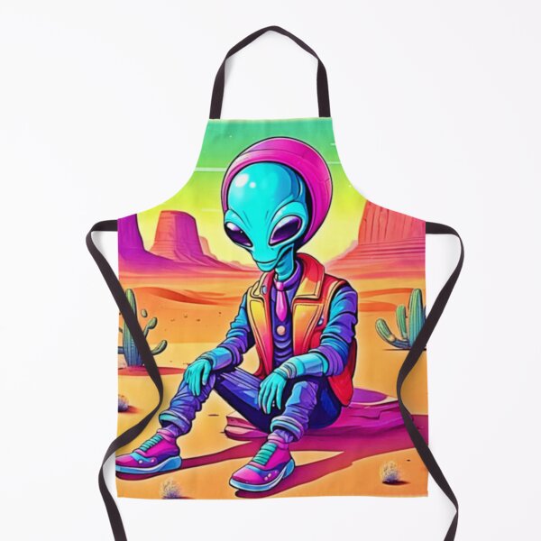 Artikelvorschau, Cooles Alien-Chillen in der Wüste entworfen und verkauft von Health And Fitness Posts e-Store.
