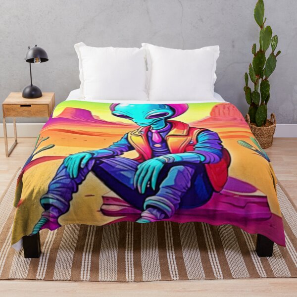 Item preview, Cool Alien Desierto Chillin designed and sold by Health And Fitness Posts e-Store.