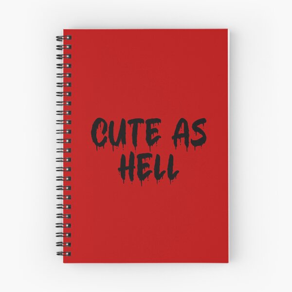 Item preview, BLACK ON RED CUTE AS HELL BLOOD DRIP designed and sold by RomeArtCo.