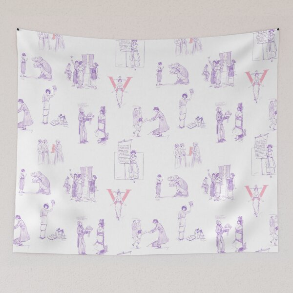 Item preview, Suffragette Toile designed and sold by 19thAmendment.