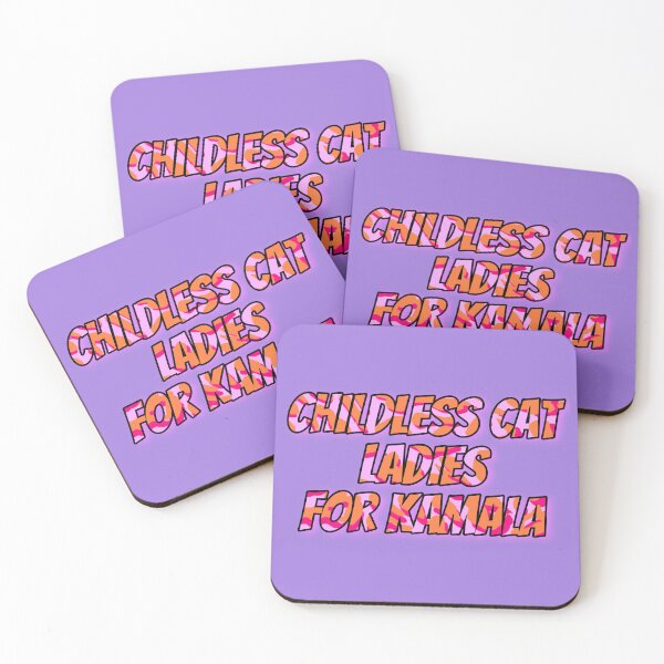 Item preview, Childless Cat Ladies for Kamala designed and sold by Maddy Jezerski.