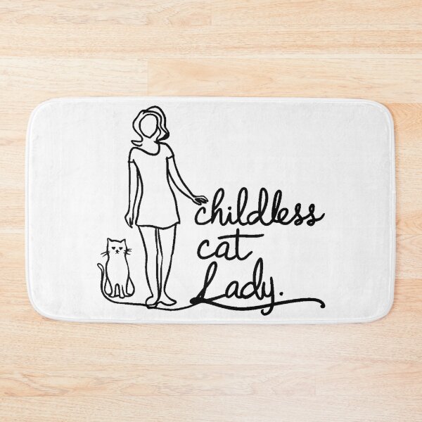 Item preview, Childless Cat Lady designed and sold by DabrowskiDesign.