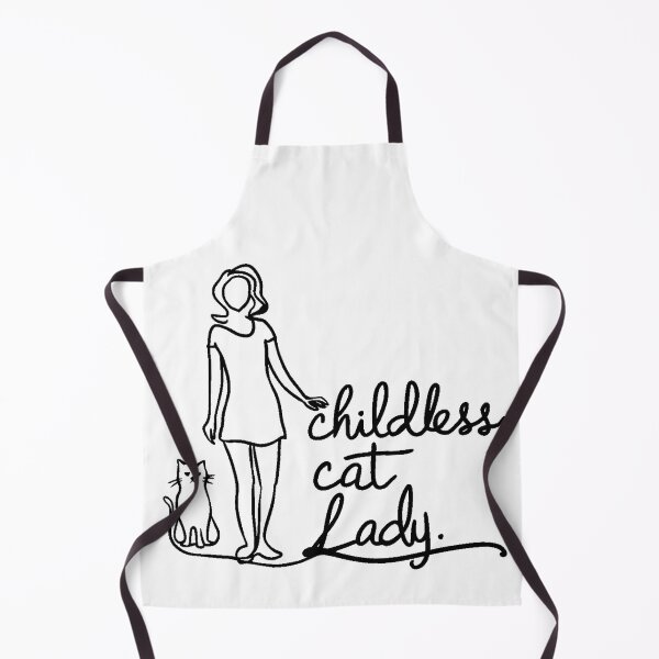 Item preview, Childless Cat Lady designed and sold by DabrowskiDesign.