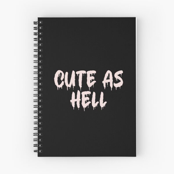 Item preview, PINK ON BLACK CUTE AS HELL BLOOD DRIP designed and sold by RomeArtCo.