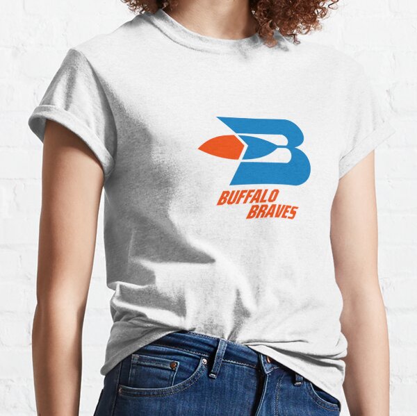  Buffalo Braves 70's Basketball Retro Cool Logo T Shirt S White  : Sports & Outdoors