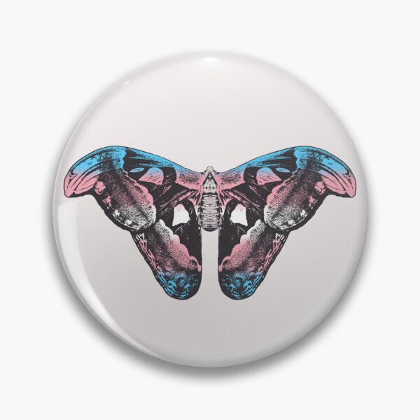 Item preview, Trans Pride Moth designed and sold by ella-tess.