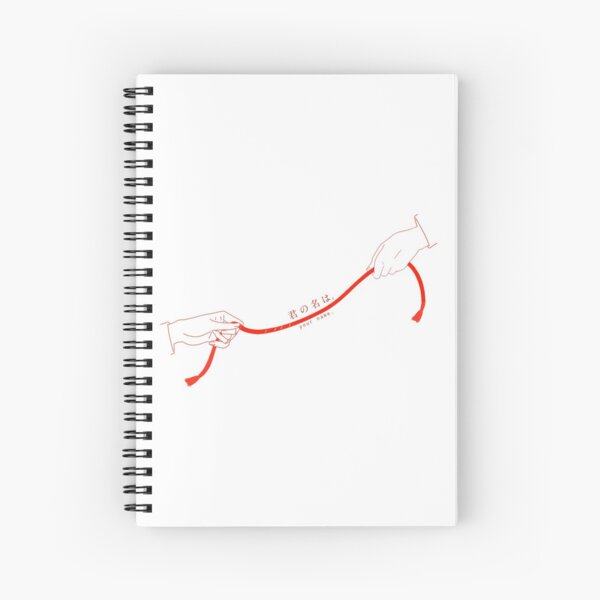 YOUR NAME (kimi no na wa) spiral journal Spiral Notebook