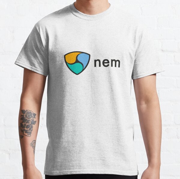 Nem Coin Cryptocurrency Tshirt Xem Coin Shirt Logo Nem Blockchain Nem Wallet Blockchain News Shirt Get It Now T Shirt By Flobra Redbubble