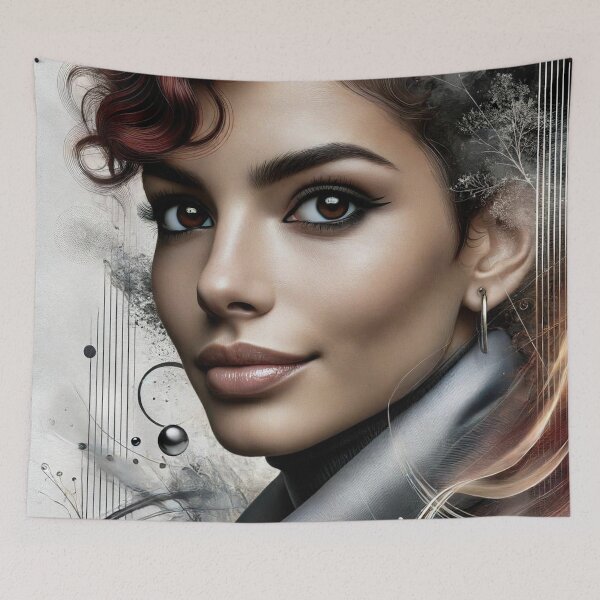 Item preview, Cosmic Whispers in Her Smile designed and sold by Pierre Beaulnes.