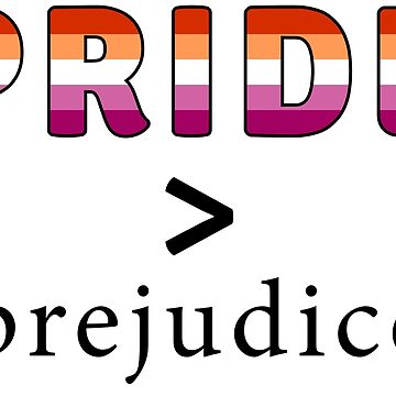 Artwork thumbnail, Pride & Prejudice Lesbian flag by AmateurAusten