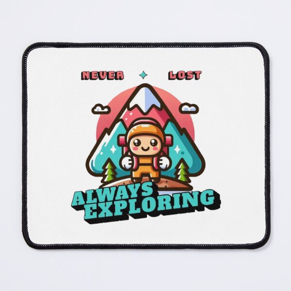 Item preview, Never lost, always exploring designed and sold by JonysCreativeDesigns.