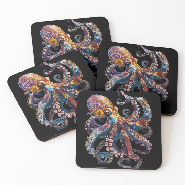 Artikelvorschau, Gesteppter Oktopus entworfen und verkauft von VelvetRoom.