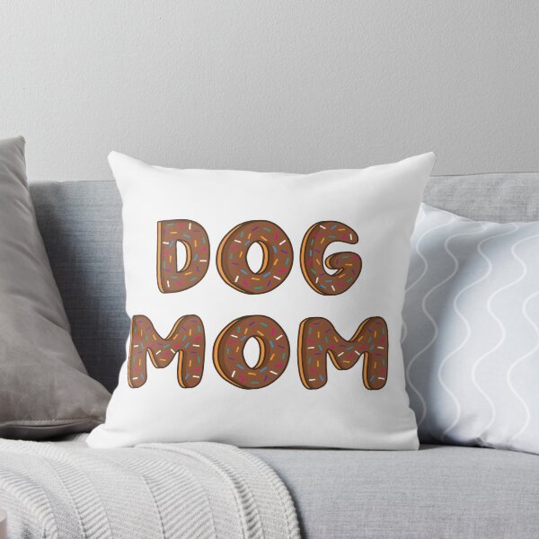 Item preview, Dog Mom Word Shaped Like Chocolate Donuts  designed and sold by DonutsWords.