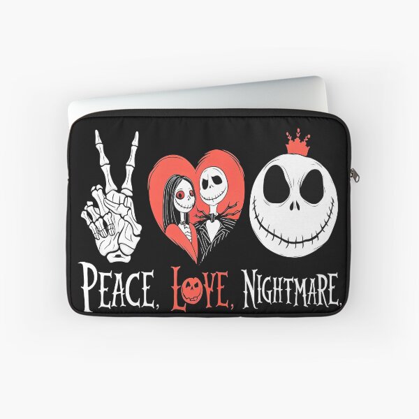 Item preview, Nightmare Before Christmas Peace Love Nightmare designed and sold by Mosaic-97.