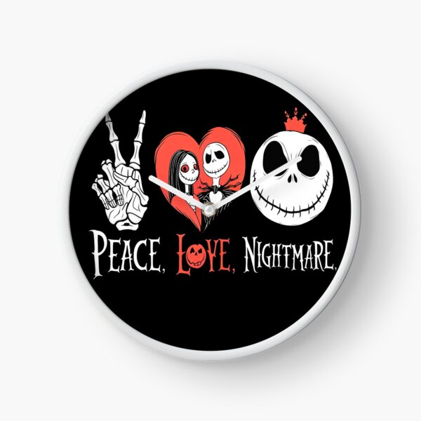 Item preview, Nightmare Before Christmas Peace Love Nightmare designed and sold by Mosaic-97.
