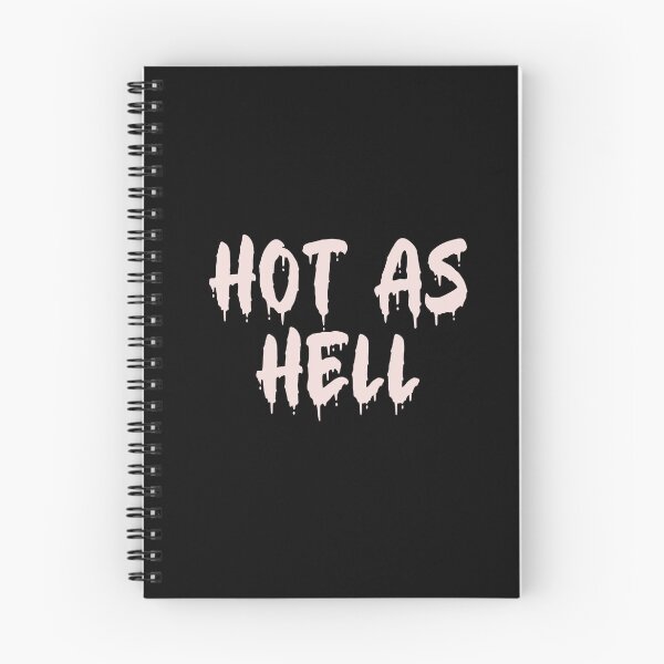 Item preview, PINK ON BLACK HOT AS HELL BLOOD DRIP designed and sold by RomeArtCo.