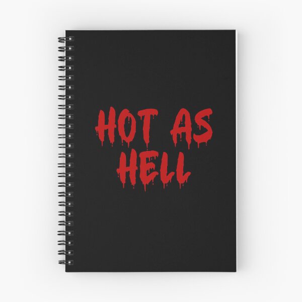 Item preview, RED ON BLACK HOT AS HELL BLOOD DRIP designed and sold by RomeArtCo.