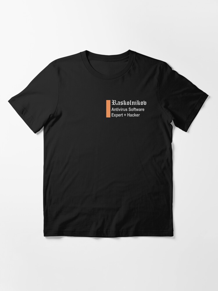 Alternate view of Raskolnikov's Coding Crime & Punishment Essential T-Shirt