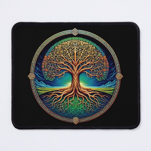 Item preview, Tree of Life Cosmic Roots Celestial Norse Mythology designed and sold by HolidayT-Shirts.