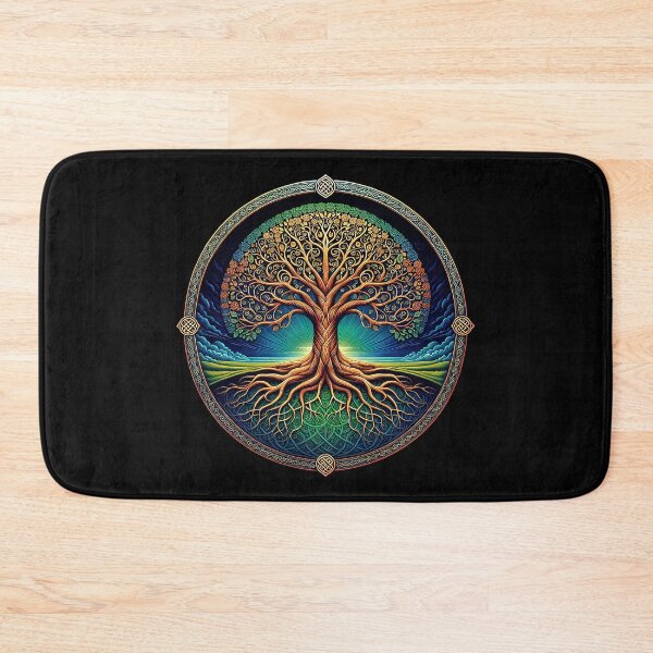 Item preview, Tree of Life Cosmic Roots Celestial Norse Mythology designed and sold by HolidayT-Shirts.
