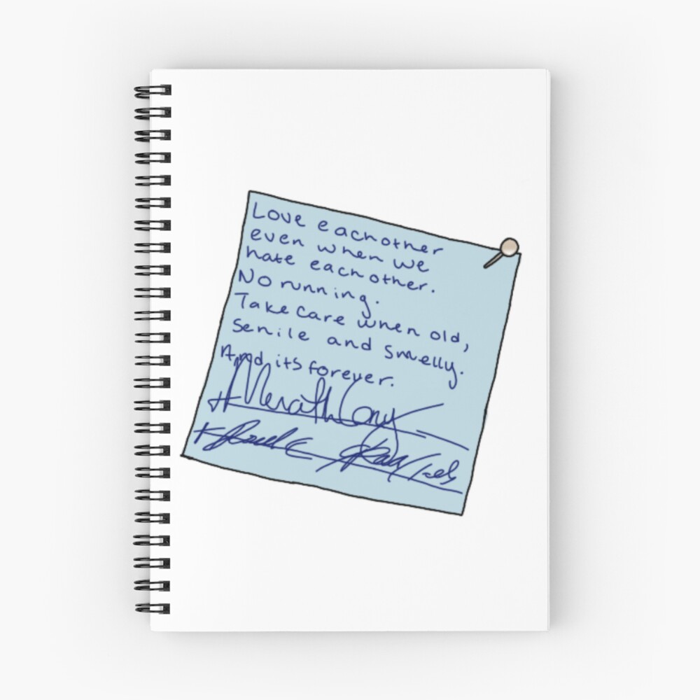 Item preview, Spiral Notebook designed and sold by TheStickyNote.