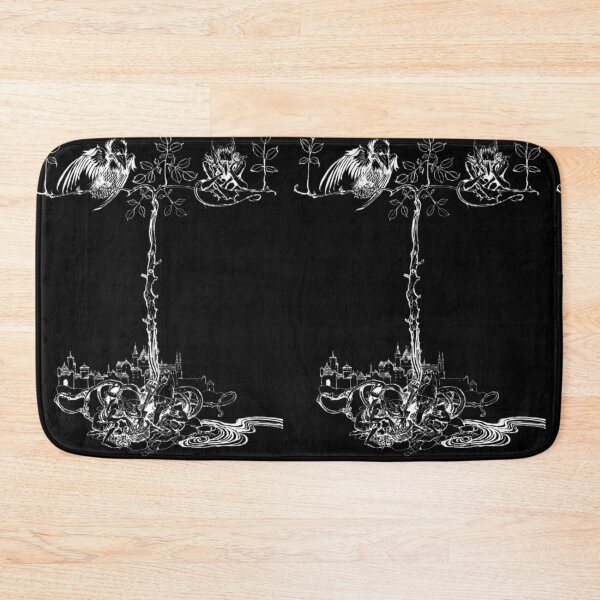 Item preview, Undine endpaper - castle, Arthur Rackham designed and sold by forgottenbeauty.