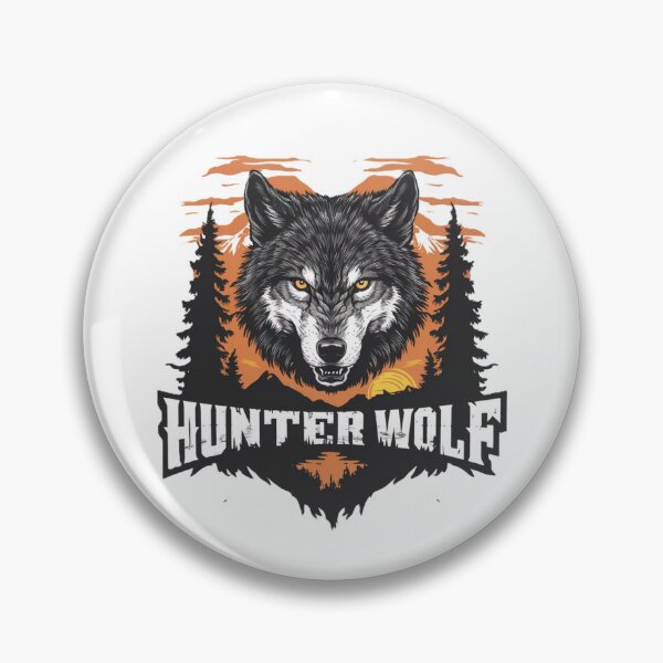 Item preview, Hunter Wolf designed and sold by JonysCreativeDesigns.