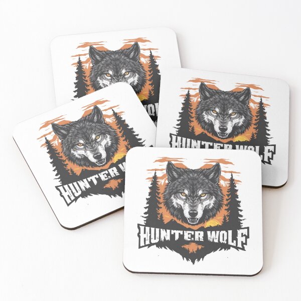 Item preview, Hunter Wolf designed and sold by JonysCreativeDesigns.