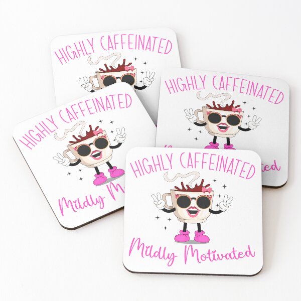 Item preview, Highly Caffeinated Mildly Motivated-Girl designed and sold by createlovefab.