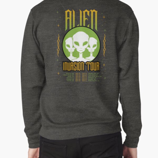 Item preview, Alien Invasion Tour Dates Mock Band Tee designed and sold by ashleydiala.