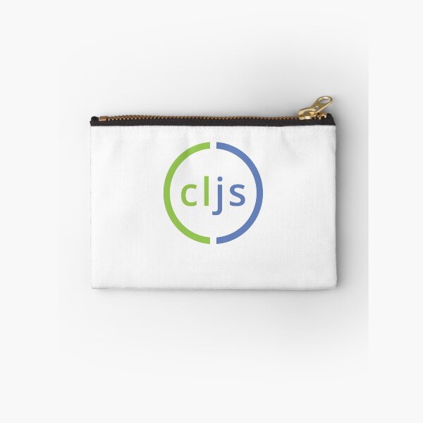 Item preview, Camiseta con logo Clojure ClojureScript de color blanco designed and sold by Rainwater Merch.