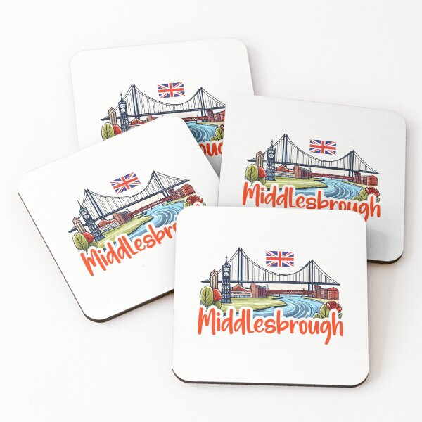 Item preview, Middlesbrough England UK designed and sold by WanderlustCoCo.