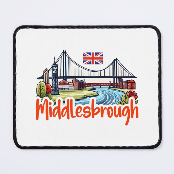 Item preview, Middlesbrough England UK designed and sold by WanderlustCoCo.