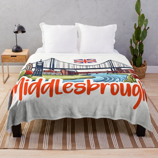 Item preview, Middlesbrough England UK designed and sold by WanderlustCoCo.