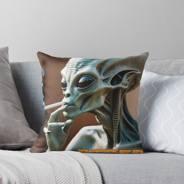 Item preview, Bored alien funny vintage picture designed and sold by Willshire.