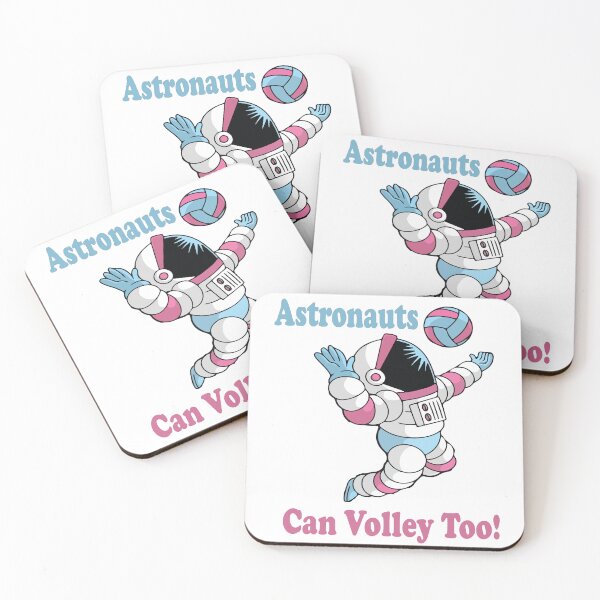 Item preview, Astronauts Can Volley Too: Space Volleyball Fun  designed and sold by Creative Spark.