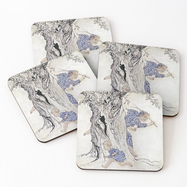 Item preview, The Boyhood of Fionn, Irish Fairy Tales, Arthur Rackham designed and sold by forgottenbeauty.