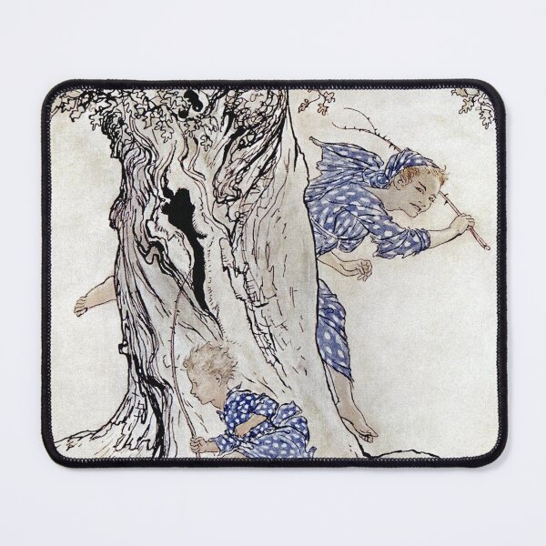 Item preview, The Boyhood of Fionn, Irish Fairy Tales, Arthur Rackham designed and sold by forgottenbeauty.